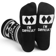 Load image into Gallery viewer, I'm Difficult Funny Ski Socks Gift for Men and Women