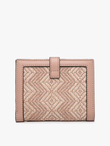 Bessie Canvas Wallet w/ Slip Closure