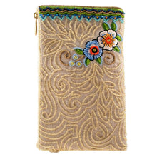 Load image into Gallery viewer, Soaring Spirit Beaded Dragonfly and Floral Crossbody Bag