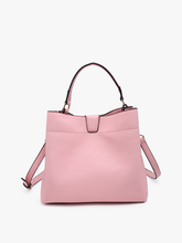 Load image into Gallery viewer, Tati Monogrammable Satchel w/ Shoulder Strap
