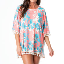 Load image into Gallery viewer, Elsie One Size Fringe Beach Swimsuit Cover Up