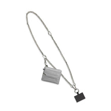 Load image into Gallery viewer, Clip &amp; Go Crossbody Phone Accessory with Metal Chain