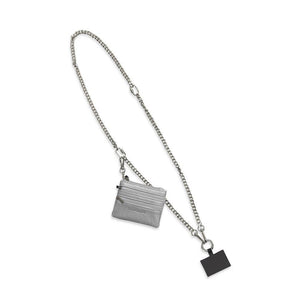 Clip & Go Crossbody Phone Accessory with Metal Chain