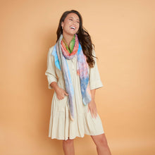 Load image into Gallery viewer, Rayanne 3/4 Sleeve V-Neck Mid-Length Tiered Dress