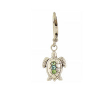 Load image into Gallery viewer, Crystal Turtle Earring