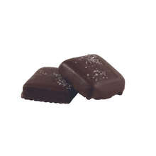 Load image into Gallery viewer, Dark Chocolate Sea Salt Caramels