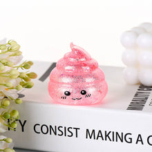 Load image into Gallery viewer, Sugar Squishy Glitter smiley Poop Squeeze Toy squishy fidget toy