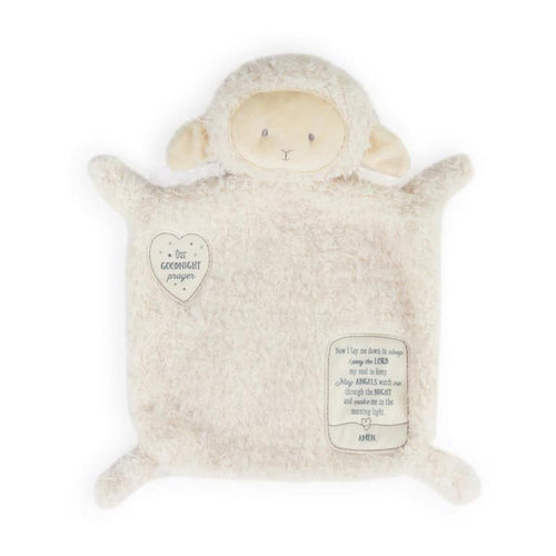 Goodnight Prayer Lamb Blankie - 9x9in