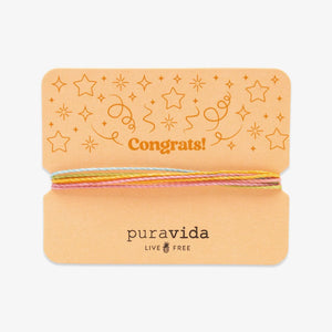 Gifting Original Bracelet - Congrats Bracelet Card