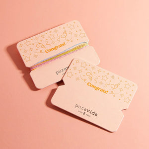 Gifting Original Bracelet - Congrats Bracelet Card