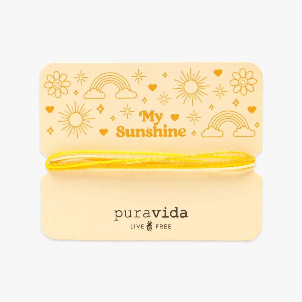 Gifting Original Bracelet - My Sunshine Bracelet Card