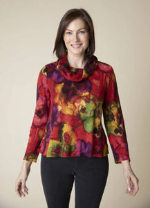 Habitat Abstract Floral Easy Cowl