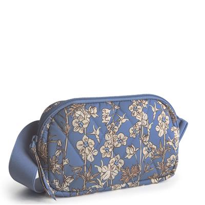 Woodward Small Belt Bag in Polyester Twill - larkspur