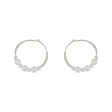 Load image into Gallery viewer, BD13 Mini Star Dust 15mm Hoop Earrings