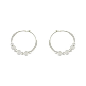 BD13 Mini Star Dust 15mm Hoop Earrings