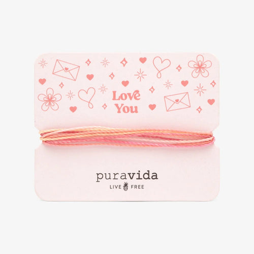 Gifting Original Bracelet - Love You Bracelet Card