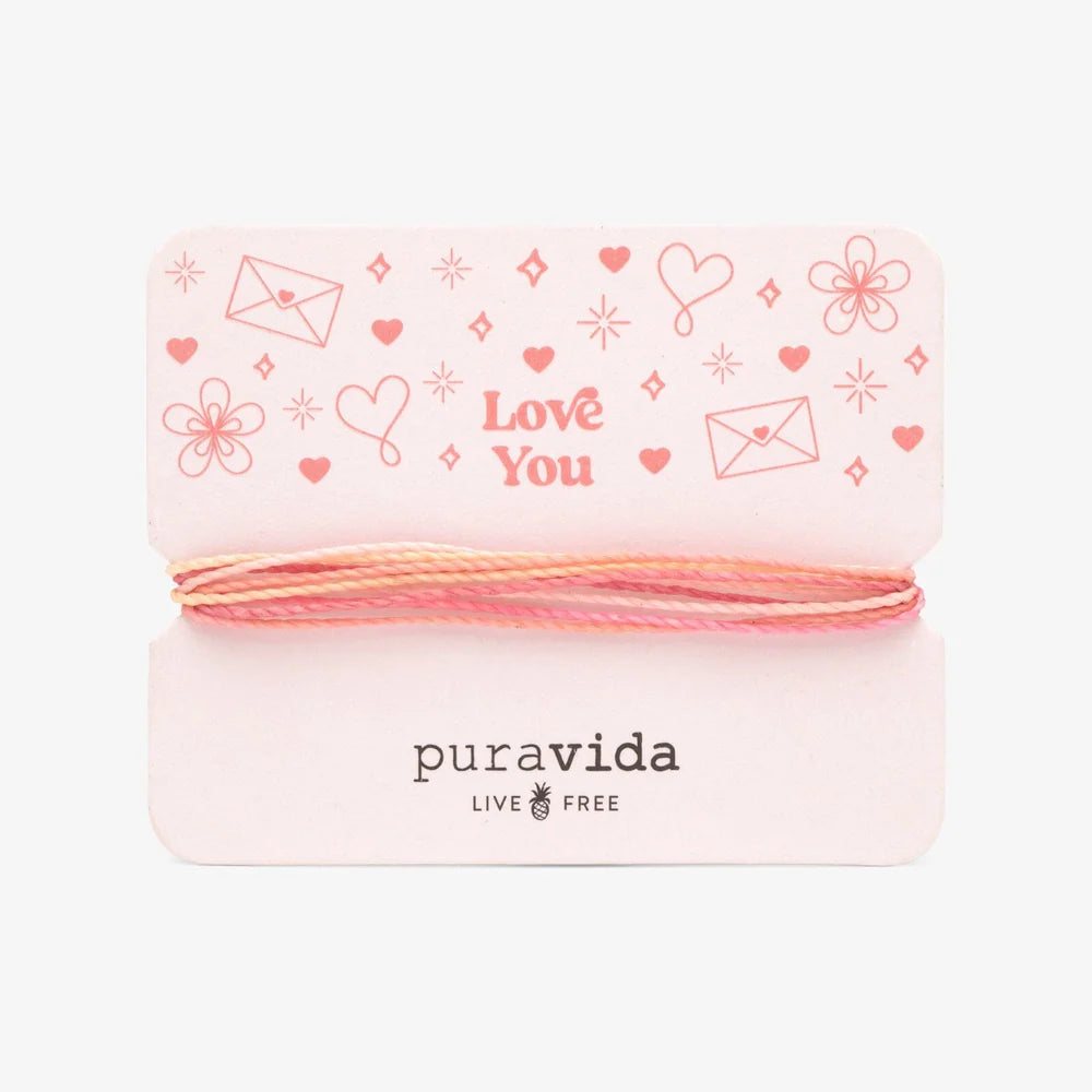 Gifting Original Bracelet - Love You Bracelet Card