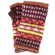 Load image into Gallery viewer, Patterned Knit Hand Warmers