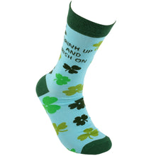 Load image into Gallery viewer, Drink Up And Irish On Socks