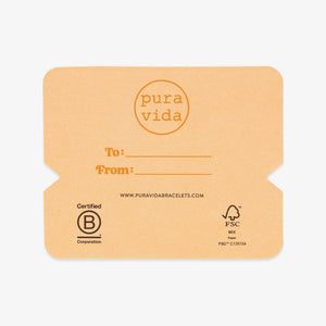 Gifting Original Bracelet - Congrats Bracelet Card