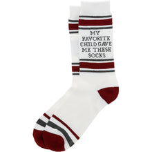 Load image into Gallery viewer, Favorite Child M/L Unisex Crew Sock
