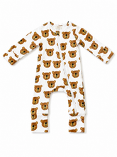 Load image into Gallery viewer, Baby Bear / Organic Cotton 2-Way Zip Romper