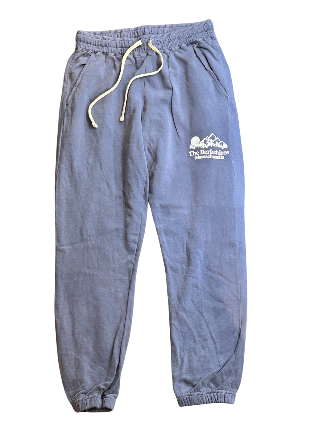 Garment-Dyed Lightweight Fleece Sweatpants Berkshires Blue Jean