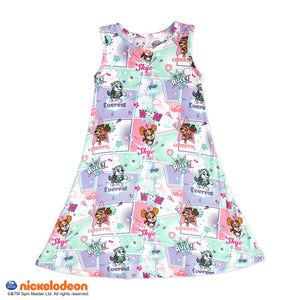 PAW Patrol Girl Pups Bamboo Girls' Sleeveless Dress