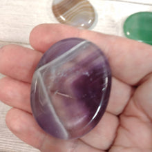 Load image into Gallery viewer, Oval Gemstone Worry Stones – Pocket Crystals