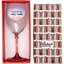 Load image into Gallery viewer, Wine Labels Gift Boxed 18 oz Crystal Wine Glass