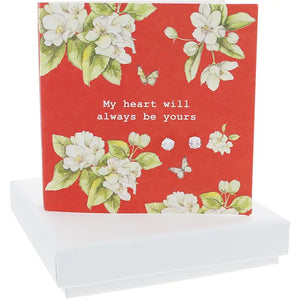Always Be Yours - Earring & Card Set