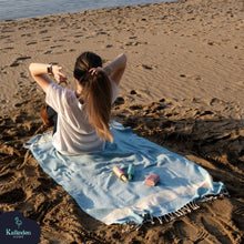 Load image into Gallery viewer, Turkish Towel | Peshtemal | Sand Resistant Beach Towel