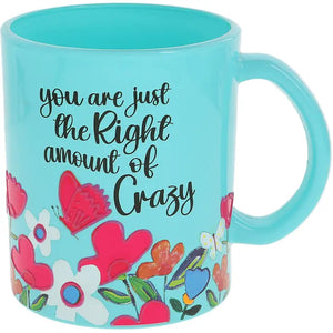 Crazy - 18 oz Glass Mug