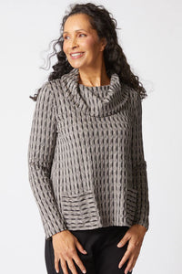 Newport Knit City Cowl Neck Top