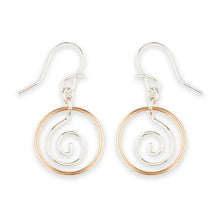 Load image into Gallery viewer, L9 Koru Circled Dangle Earring