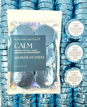 Load image into Gallery viewer, Calm Shower Steamers 6 Pack - Made in USA