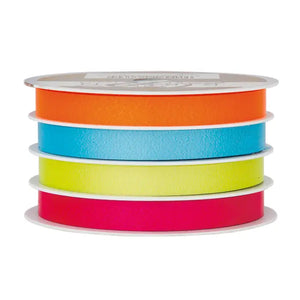 The Gift Wrap Company Multi Channel Ribbon Or/Tur/Li/Straw