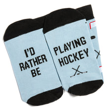 Load image into Gallery viewer, I'd Rather Be Playing Hockey Socks