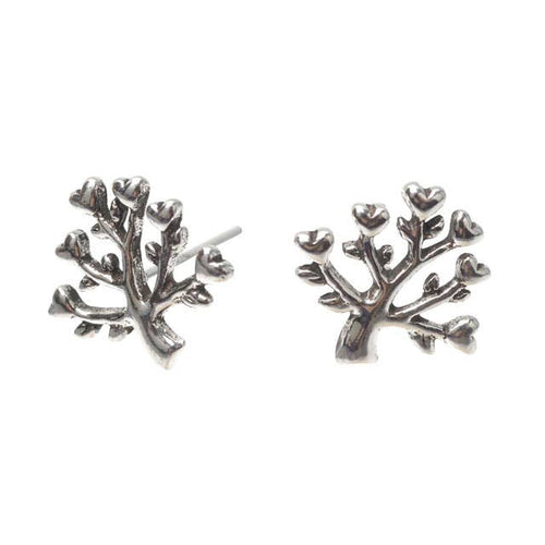 Tree Silver Studs
