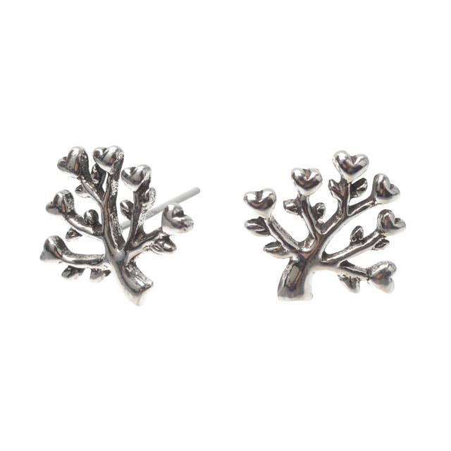 Tree Silver Studs