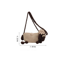 Load image into Gallery viewer, CUTE LAMB CROCHET SHOULDER BAG
