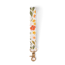 Load image into Gallery viewer, Floral Wristlet Keychain
