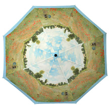 Load image into Gallery viewer, Monet "Poppy Field" Folding Travel Umbrella
