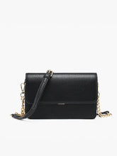 Load image into Gallery viewer, Lauryn Flapover Crossbody w/ Chain Strap