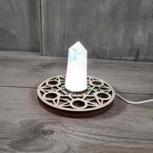 Load image into Gallery viewer, LED Crystal Display Light Stand