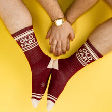 Load image into Gallery viewer, Old Fart Gym Crew Socks