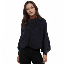Load image into Gallery viewer, Sweater Ponchos w/Sleeves