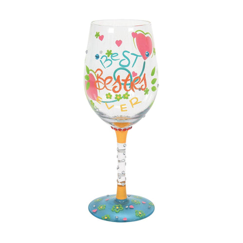 Lolita Best Besties Ever Wine Glass