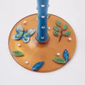 Load image into Gallery viewer, Garden Butterfly Hand Painted Wine Glass