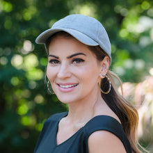 Load image into Gallery viewer, Paige Stonewashed Ponytail Baseball Hat Asst
